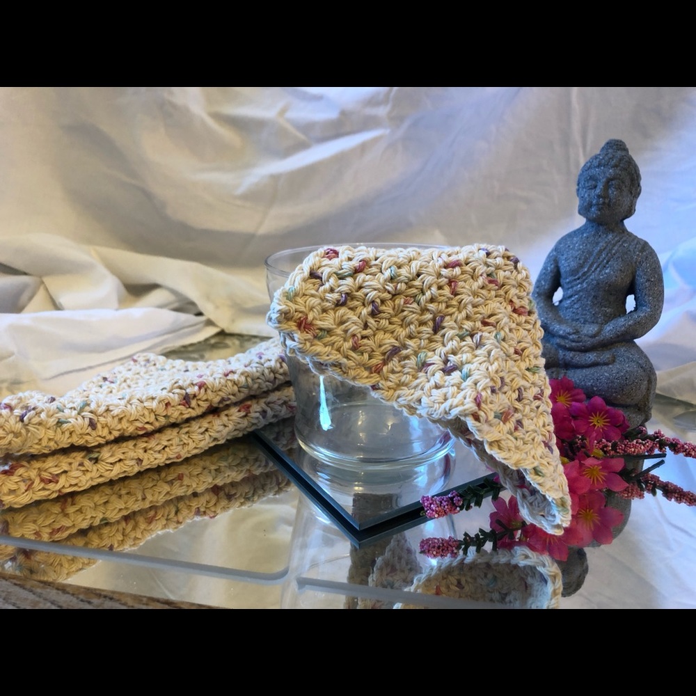 Crochet Dish Rags | Handmade | Wash Cloths